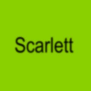 Meet your Posher, Scarlett